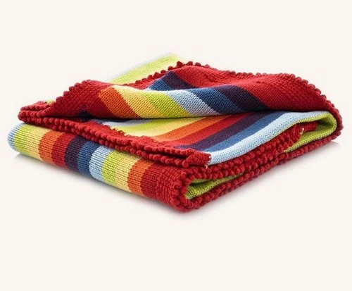 Pătură ponderată tricot cu cablu