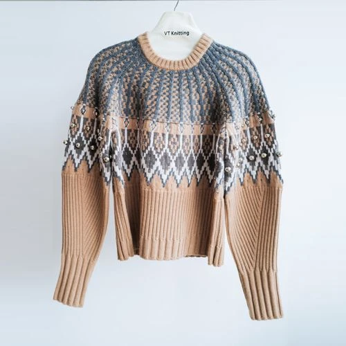 Pulover negru supradimensionat din tricot cu cablu