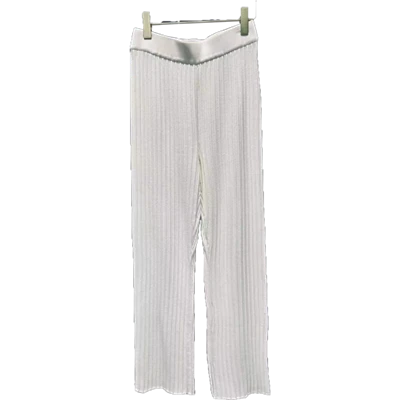 Pantaloni de damă din tricot din bumbac
